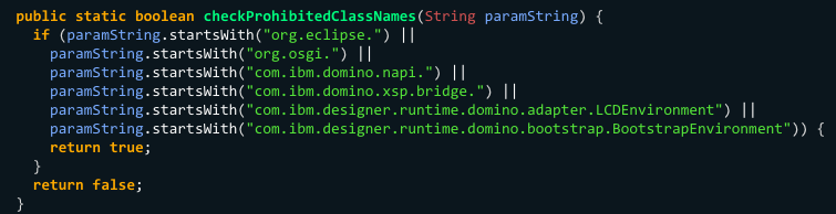 ClassLoaderUtil.checkProhibitedClassNames