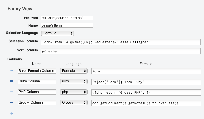 Fancy View Builder